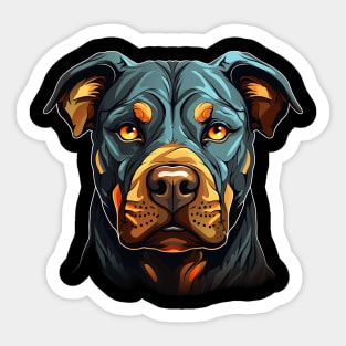 Cute Pitbull Dog - Dogs Pitbulls Sticker